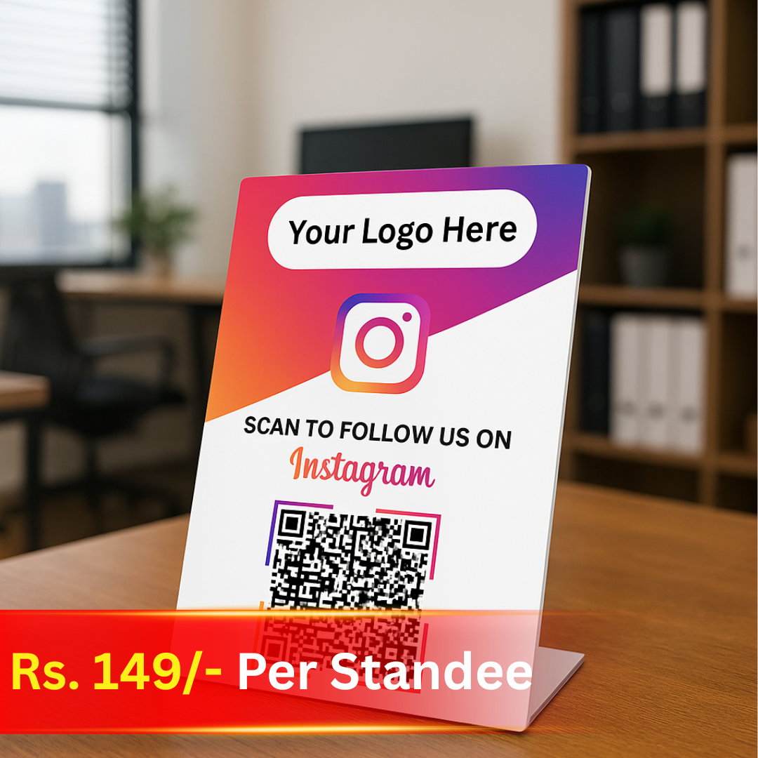 Instagram Standee Mock 1